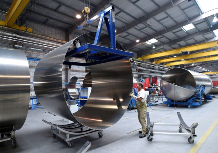 German industrial orders rise more than expected in February
