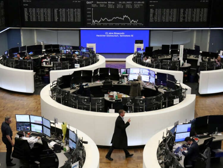 Stocks and gold cheer U.S. inflation picture, while dollar slides