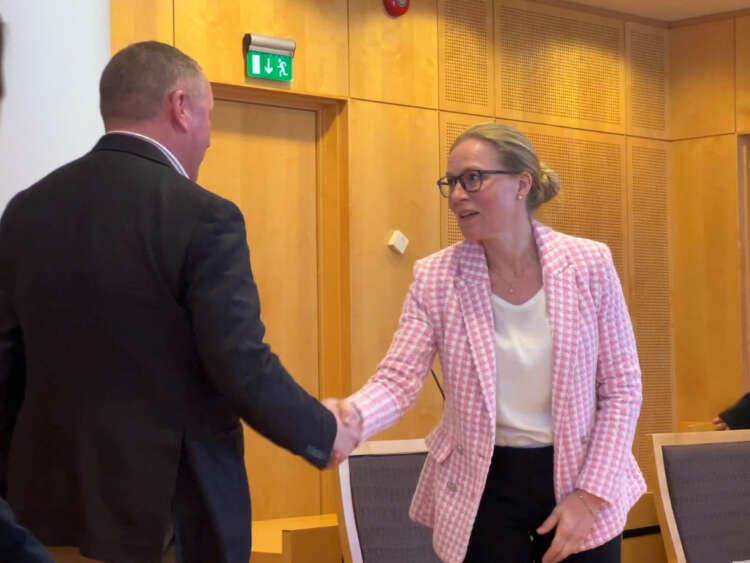 Norway wealth fund CEO denies pay discrimination in case by female employee