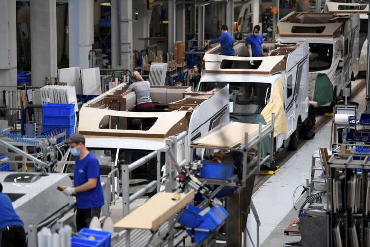 Euro zone April business activity grows on strong services demand &#8211; PMI