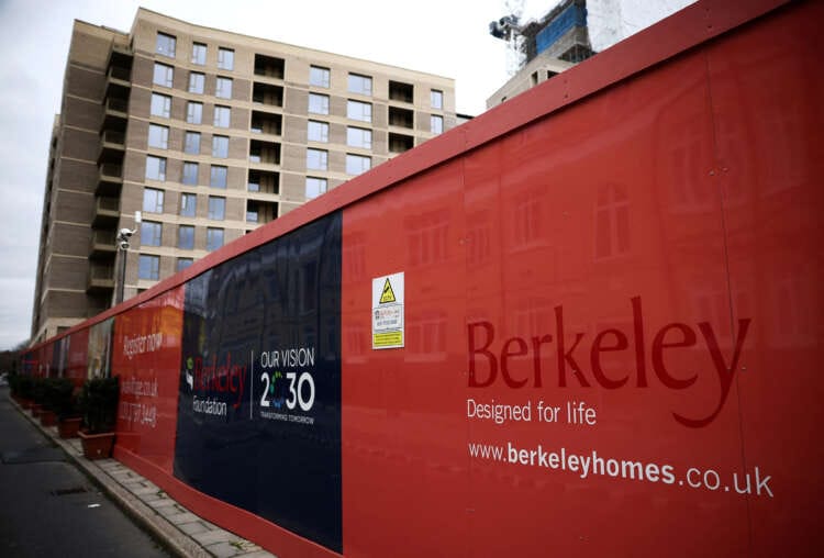 UK&#8217;s Berkeley forecasts 20% drop in house sales as interest rates rises weigh