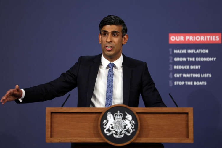 UK PM Sunak to announce more &#8216;proportionate&#8217; climate response