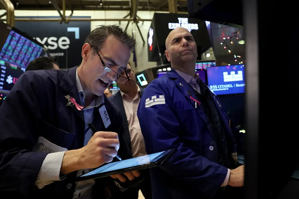 Stocks, bond prices ease in see-saw session as investors mull &#8216;soft landing&#8217;