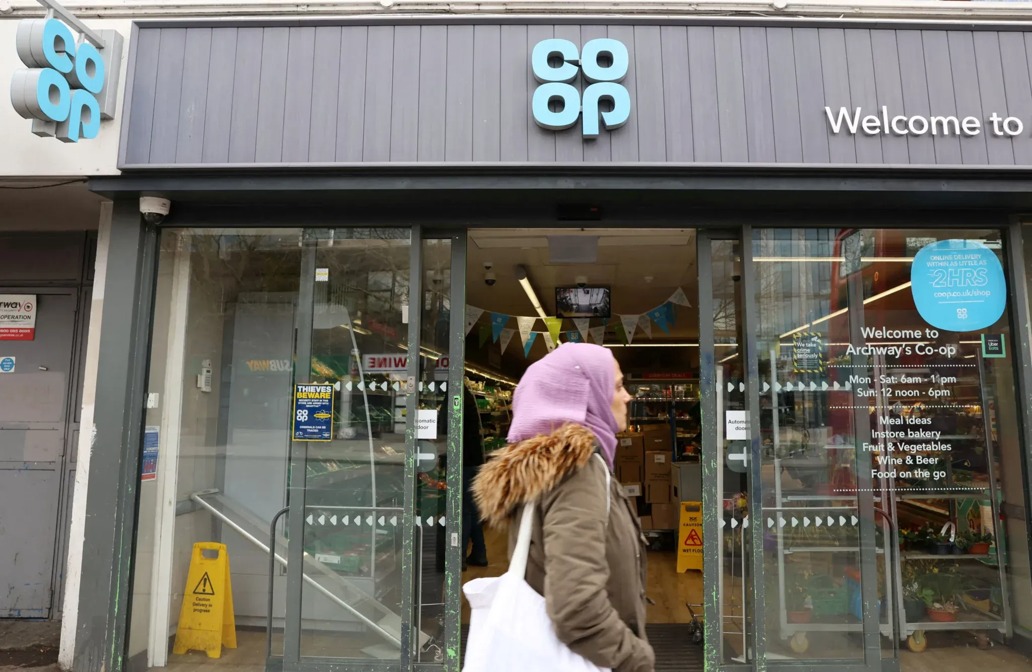 Britain&#8217;s Co-op profit slides after petrol forecourt sale