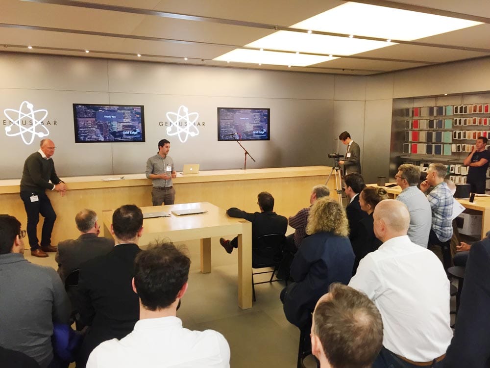 Apple hostshigh-tech start-ups from world’s number one university business incubator