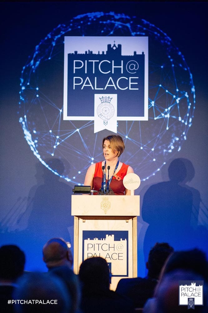 Nicola Chilman presents at Pitch@Palace