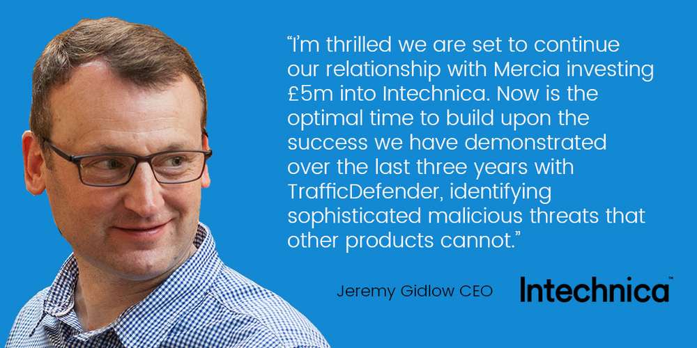Mercia invests £3.5million as part of a £5.0million syndicated investment into Intechnica