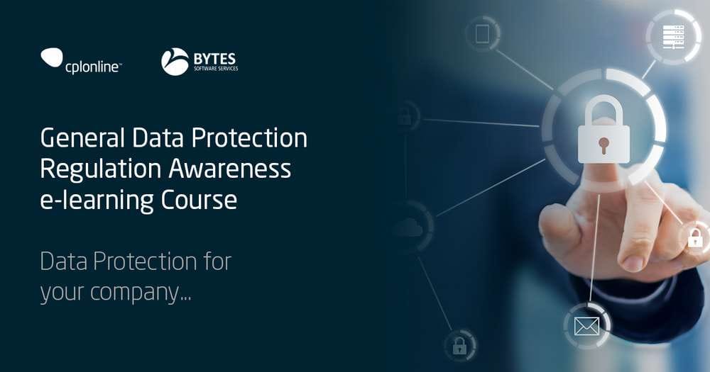 CPL Online launch GDPR Awareness e-learning course in partnership with Bytes Software Services