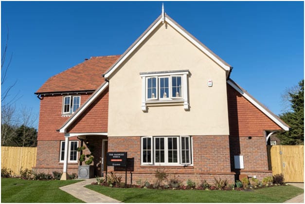 Upsizing families find new show home at Polo Field