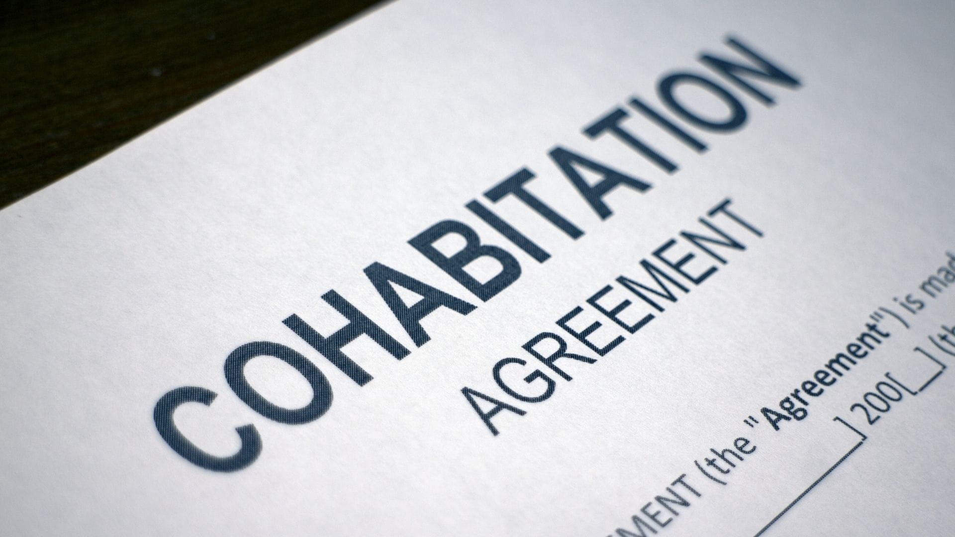Cohabiting Couples: Your rights and the law