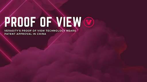 Verasity&#8217;s Proof of View Passes Examination by Chinese Patent Office