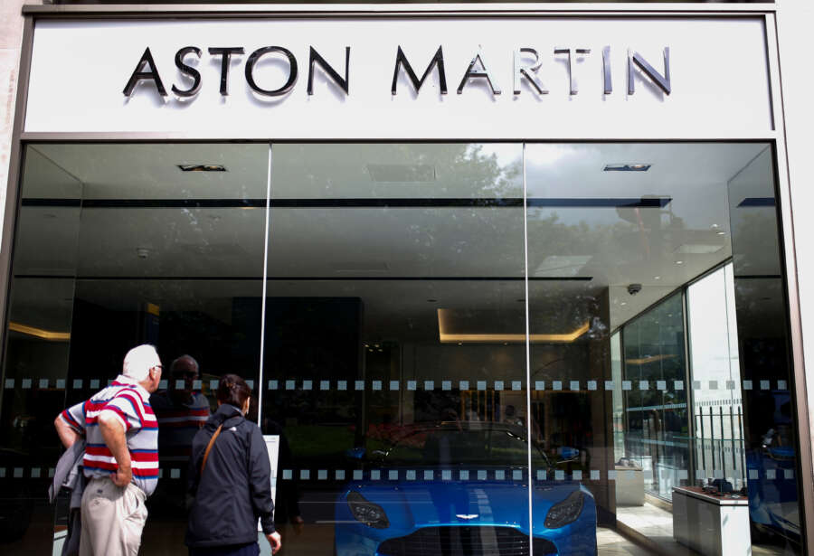 Aston Martin&#8217;s first SUV helps push up sales by more than 200%