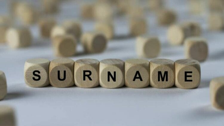 What Is A Surname