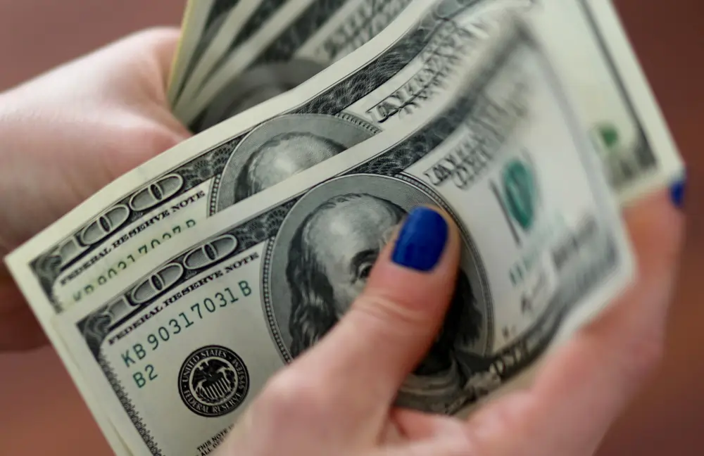 Dollar eases in thin Black Friday trading on bets rates have peaked