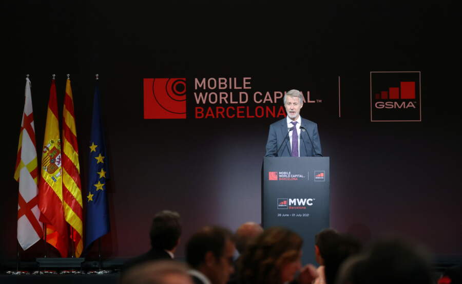 Back in Barcelona, telecoms bosses stake claim to digital future