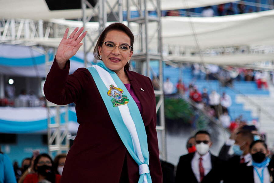 Newly inaugurated Honduran president says appreciates Taiwan &#8216;solidarity&#8217;