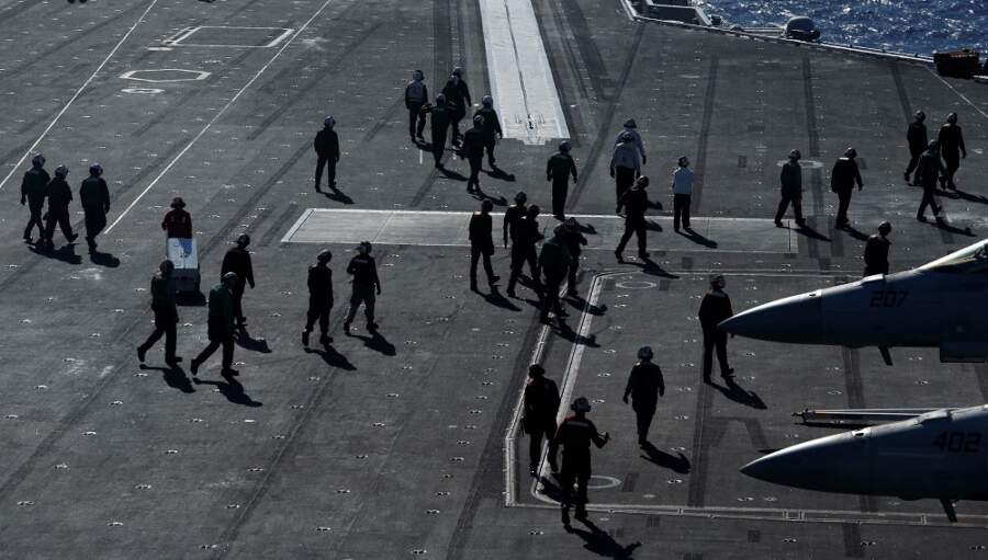 U.S. carrier strike group returns to South China Sea amid Taiwan tensions
