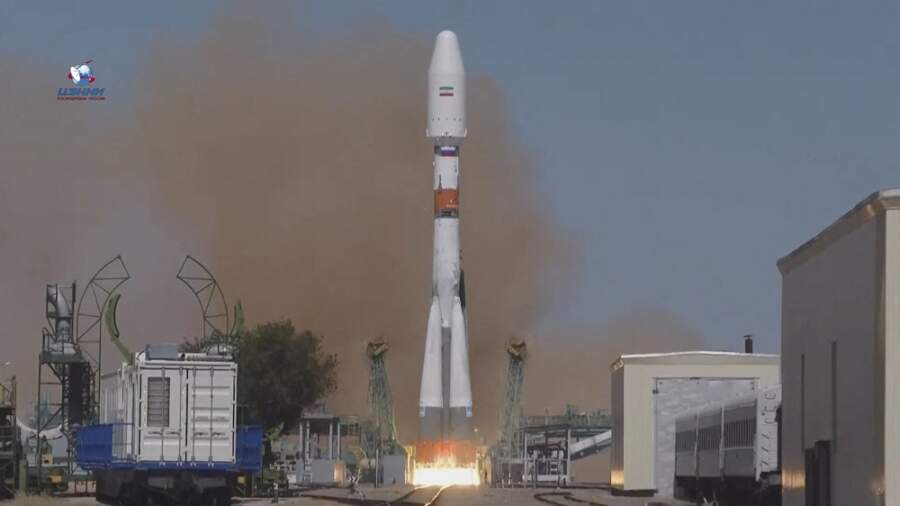 Russia puts Iranian satellite into orbit