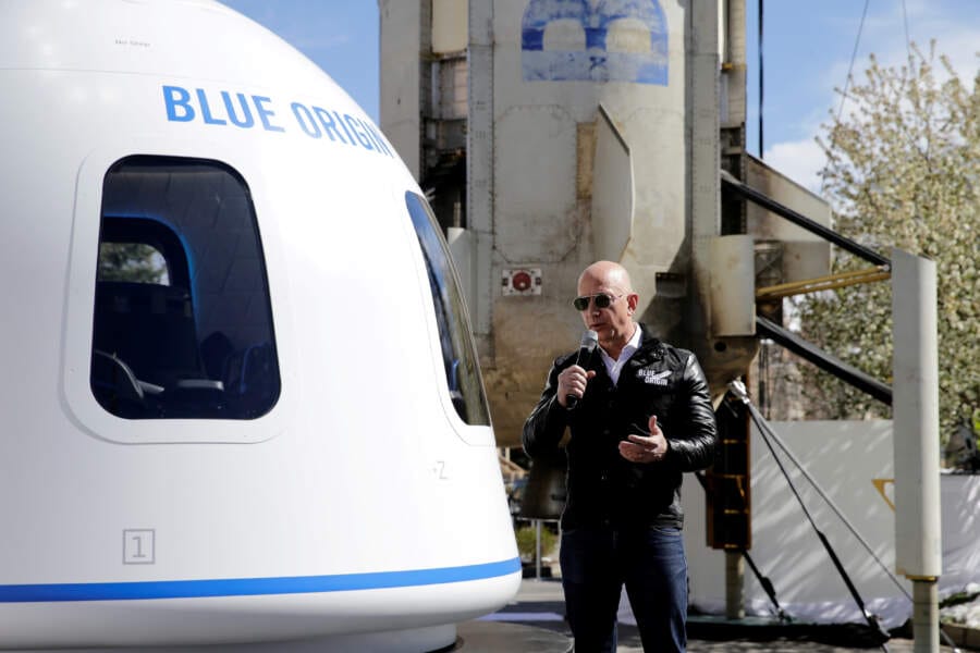 Bezos&#8217; Blue Origin suffers rocket failure during uncrewed mission