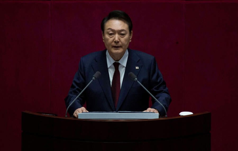 South Korea has not supplied lethal weapons to Ukraine, president says