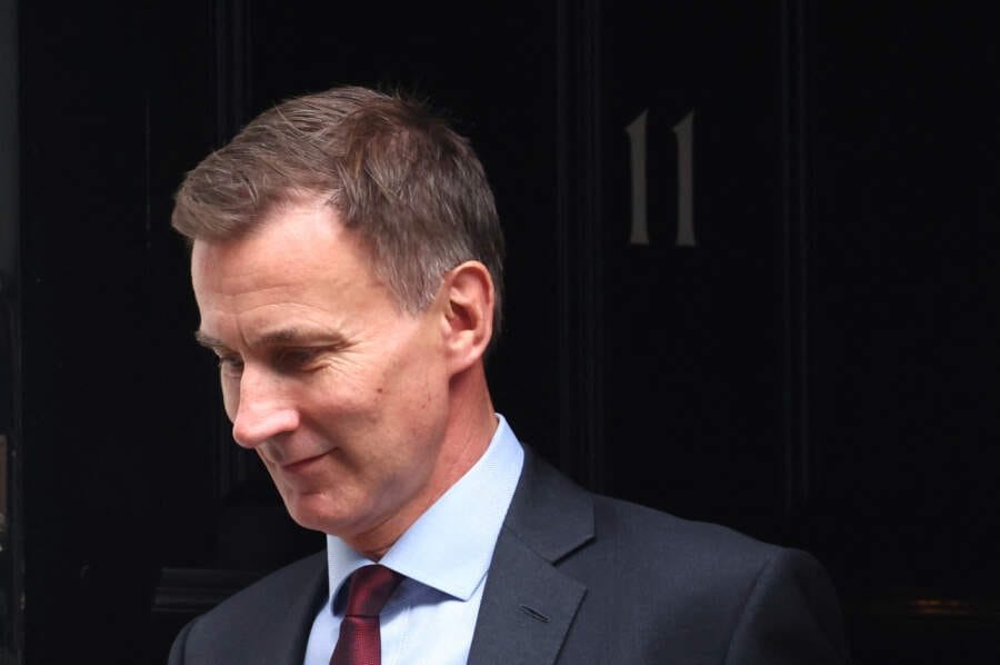 UK&#8217;s Hunt says unclear when taxes can be cut amid interest cost pressure