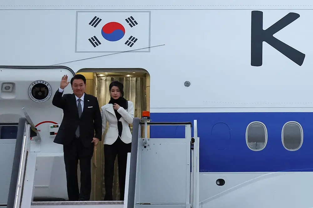 Britain to launch South Korea trade talks as president visits