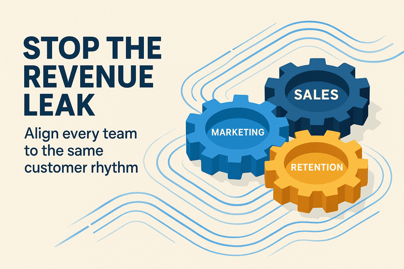 Revenue Orchestration: The Missing Link Between Your Marketing, Sales, and Retention Goals