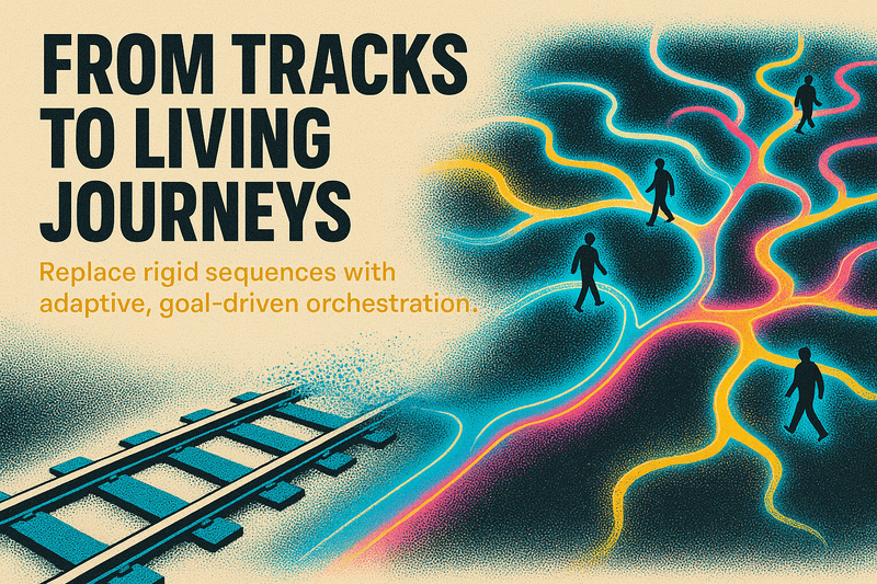 Journey Orchestration vs. Marketing Automation: Why Rules Are Failing Customer Journey Optimization