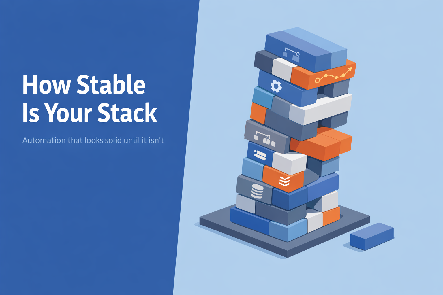 The HubSpot + Zapier Jenga Stack: Why Your Automation Is Still Broken