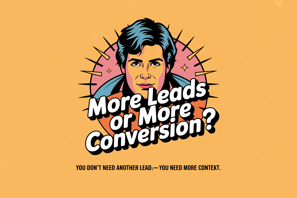You Don’t Need Another Lead—You Need More Context

