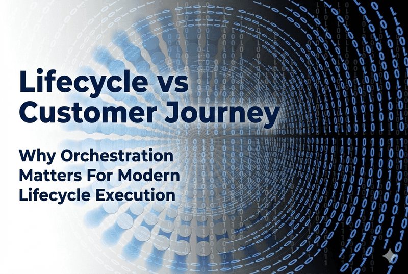 Lifecycle vs Customer Journey: Why Orchestration Matters For Modern Lifecycle Execution
