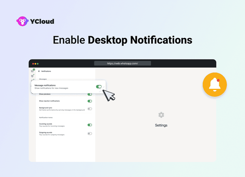 Enable Desktop Notifications