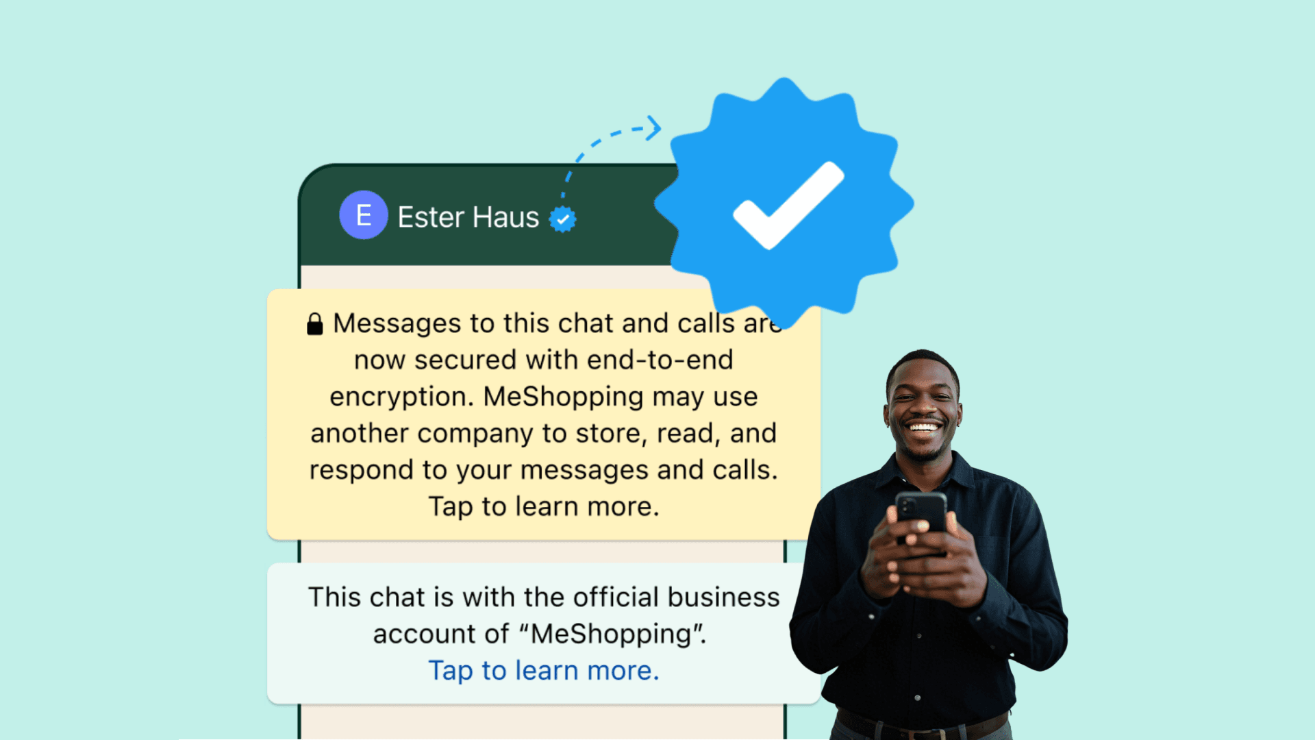 Official WhatsApp Business BlueTick Account