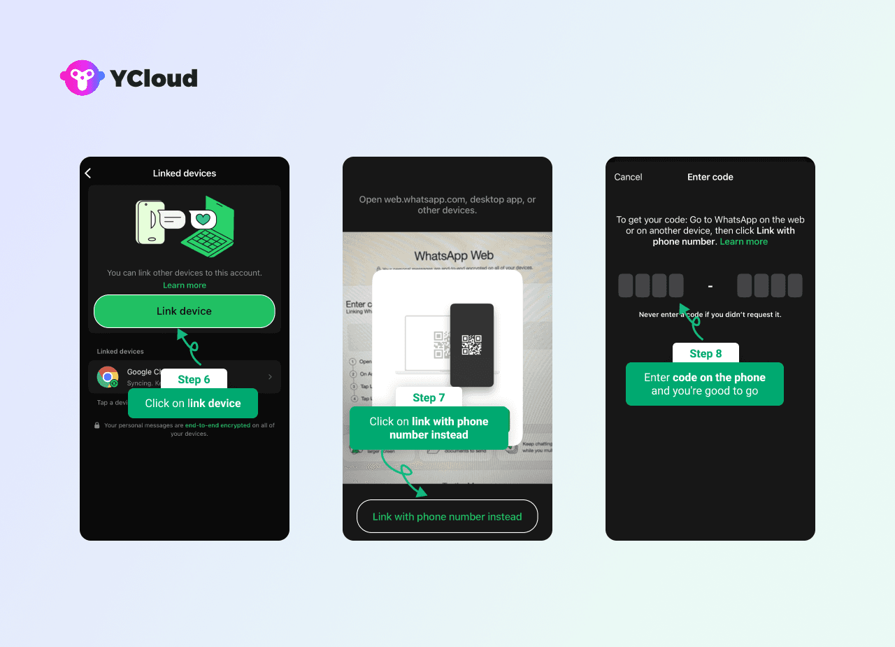 WhatsApp Login on Web Browser Using Your Phone Number
