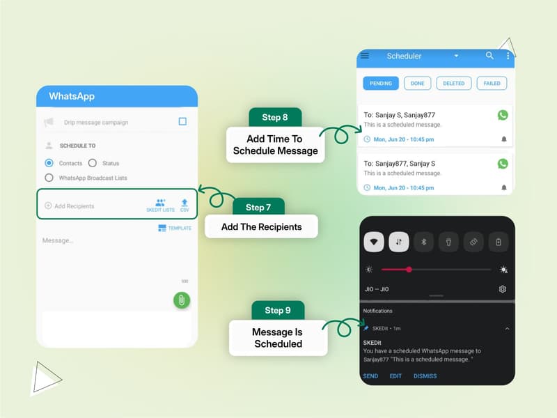 How to Schedule WhatsApp Messages on Android