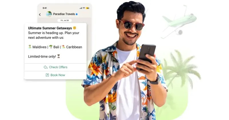 Vacation Offer WhatsApp Alert