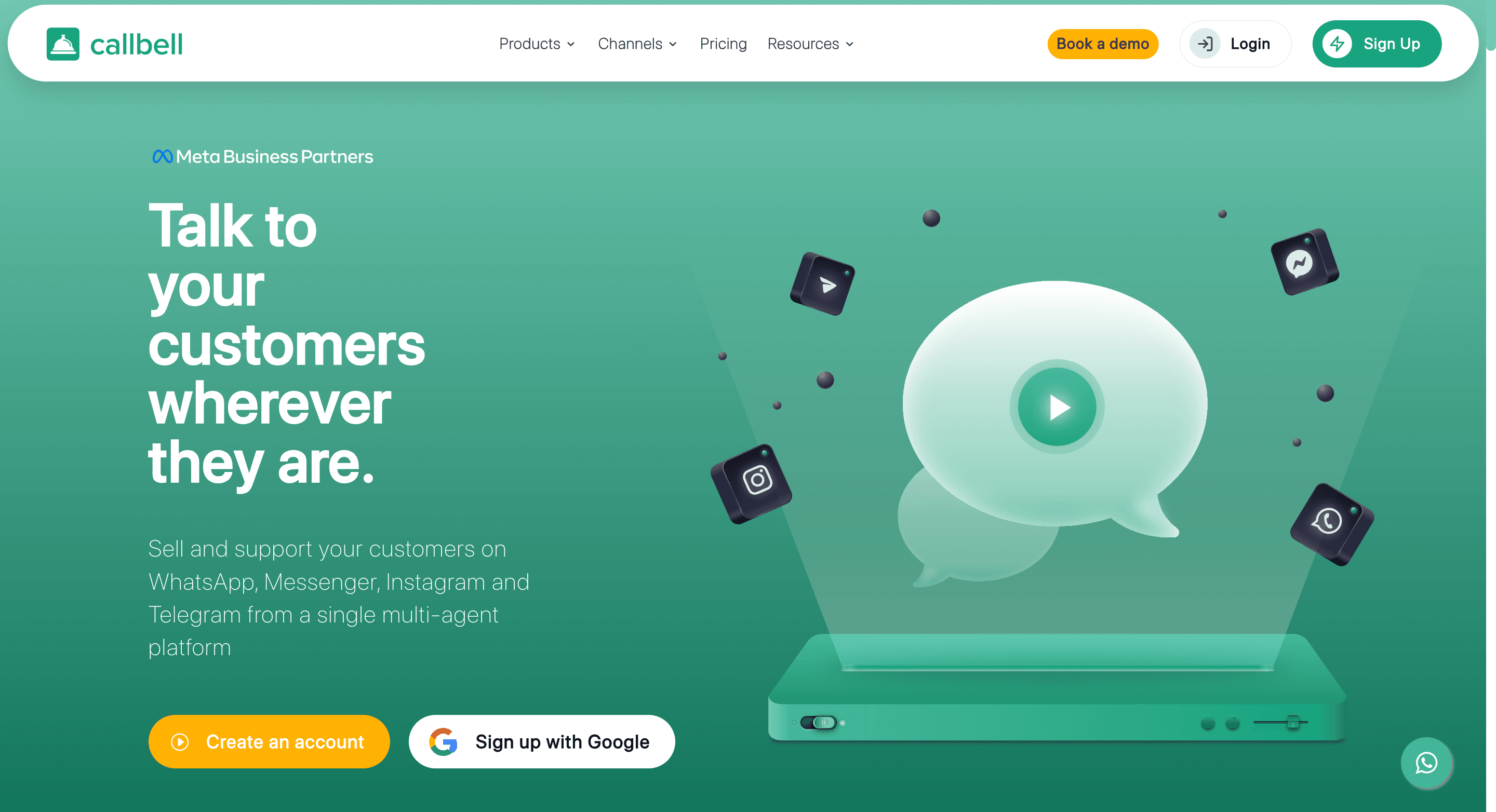 Best WhatsApp marketing tool - Callbell