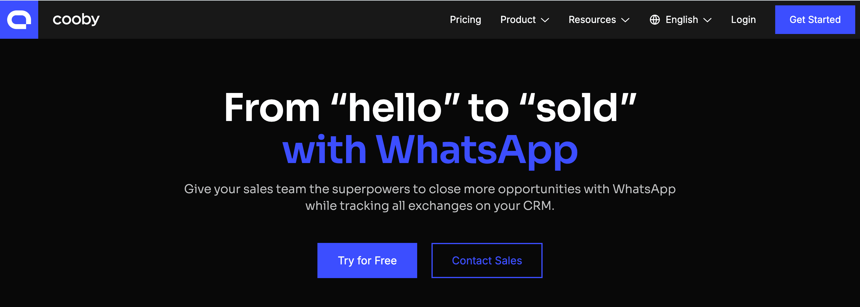 Best WhatsApp marketing tool - Cooby