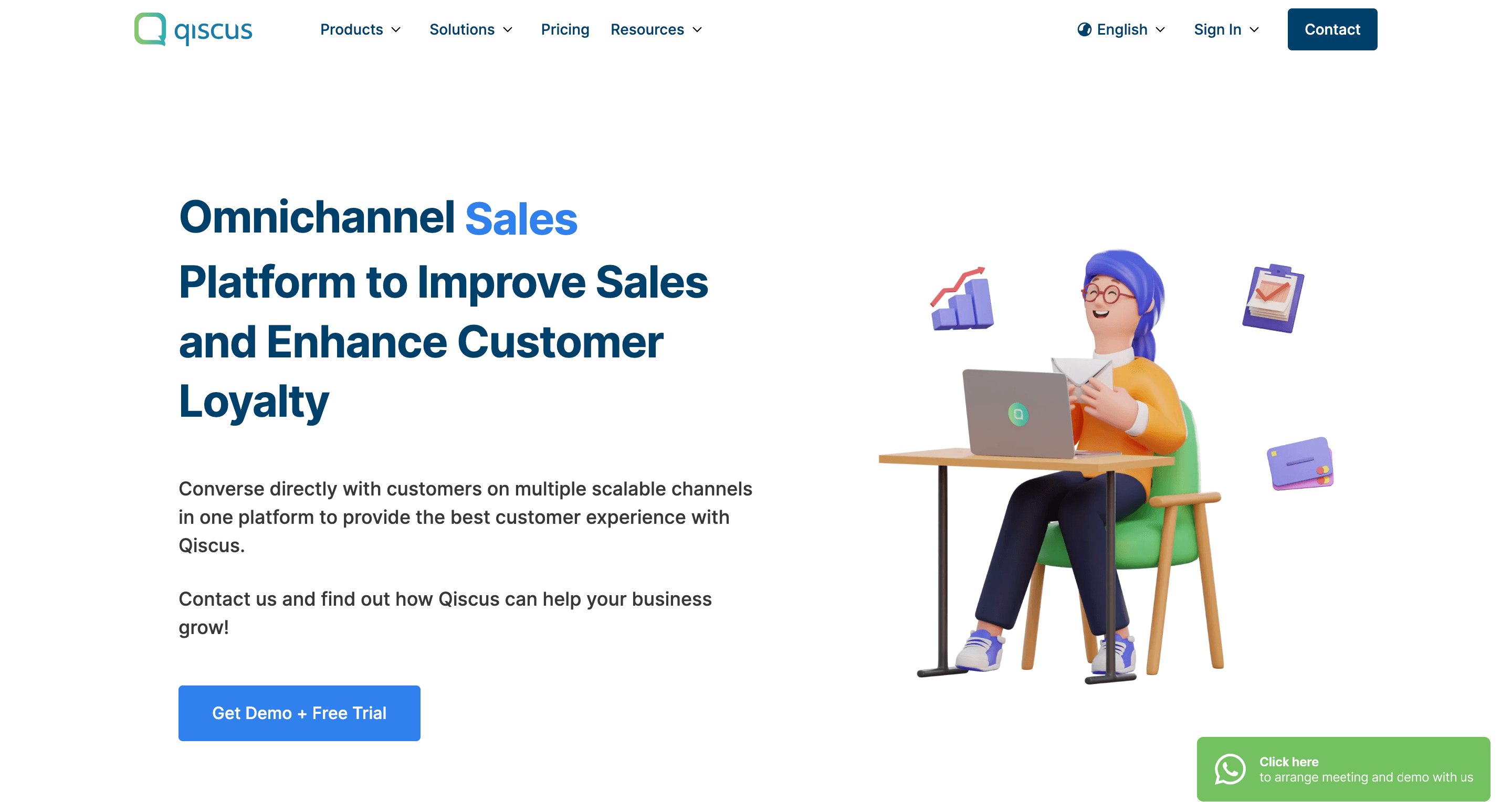 Best WhatsApp marketing tool - Qiscus