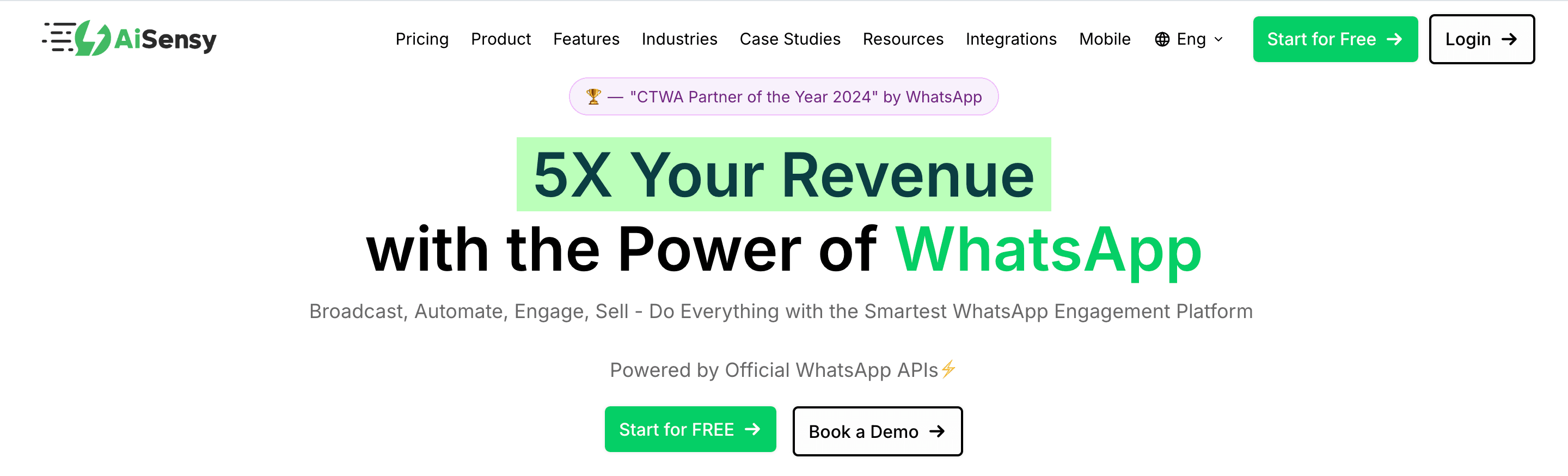 Best WhatsApp marketing tool - AiSensy