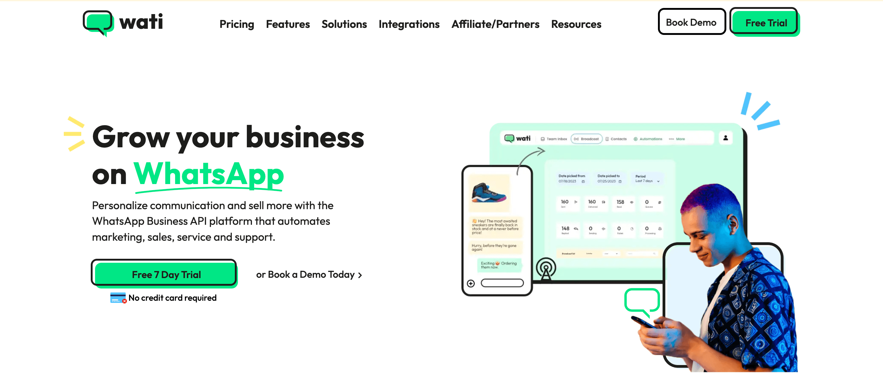 WhatsApp Marketing Tool - Wati