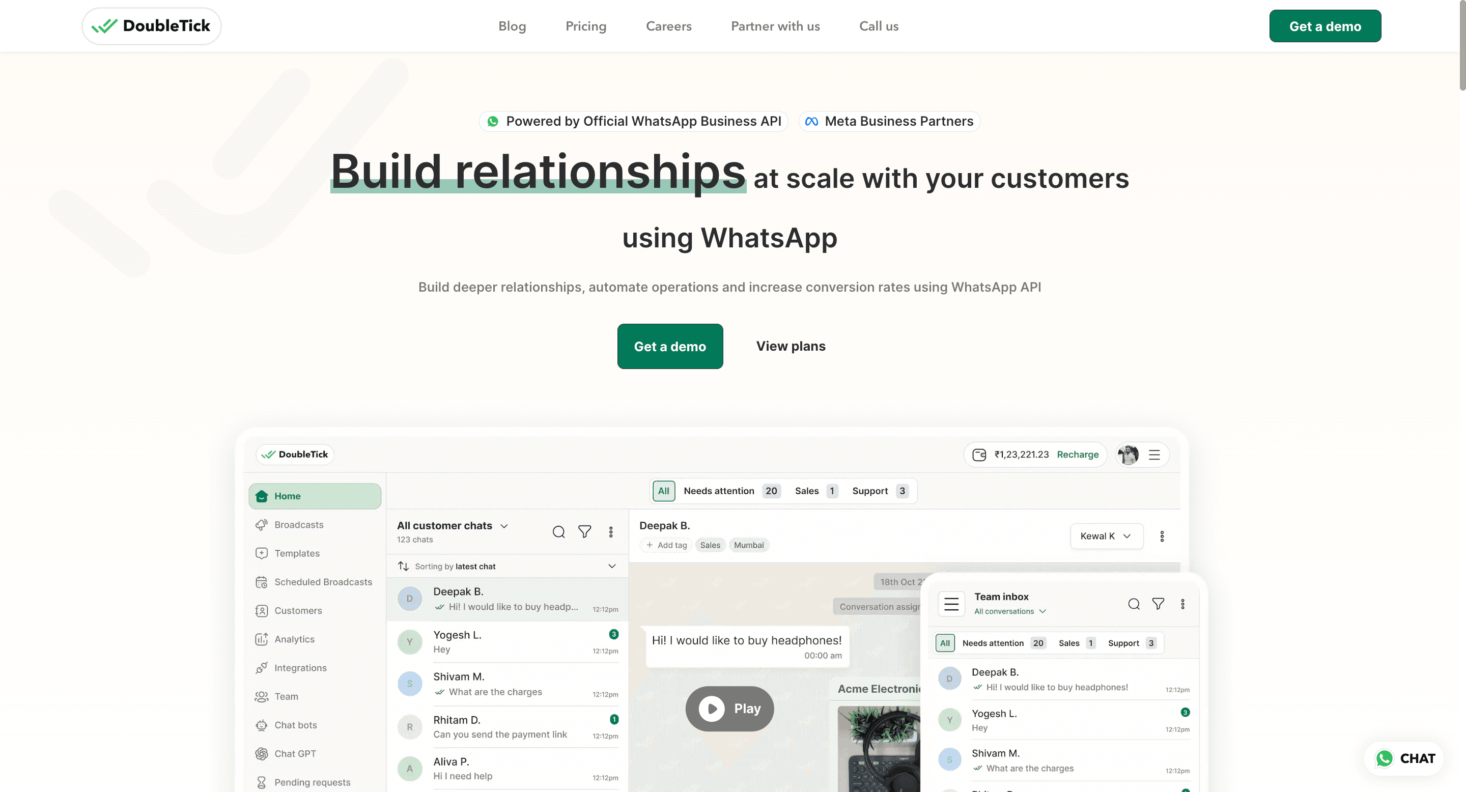 Top 50 WhatsApp API and WhatsApp Chatbot Providers in Dubai - DoubleTick