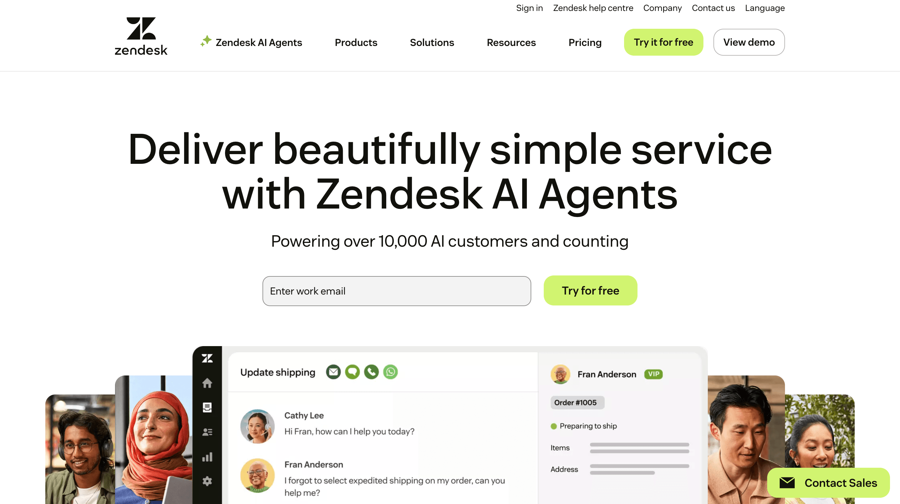 Top Customer Service Software - Zendesk