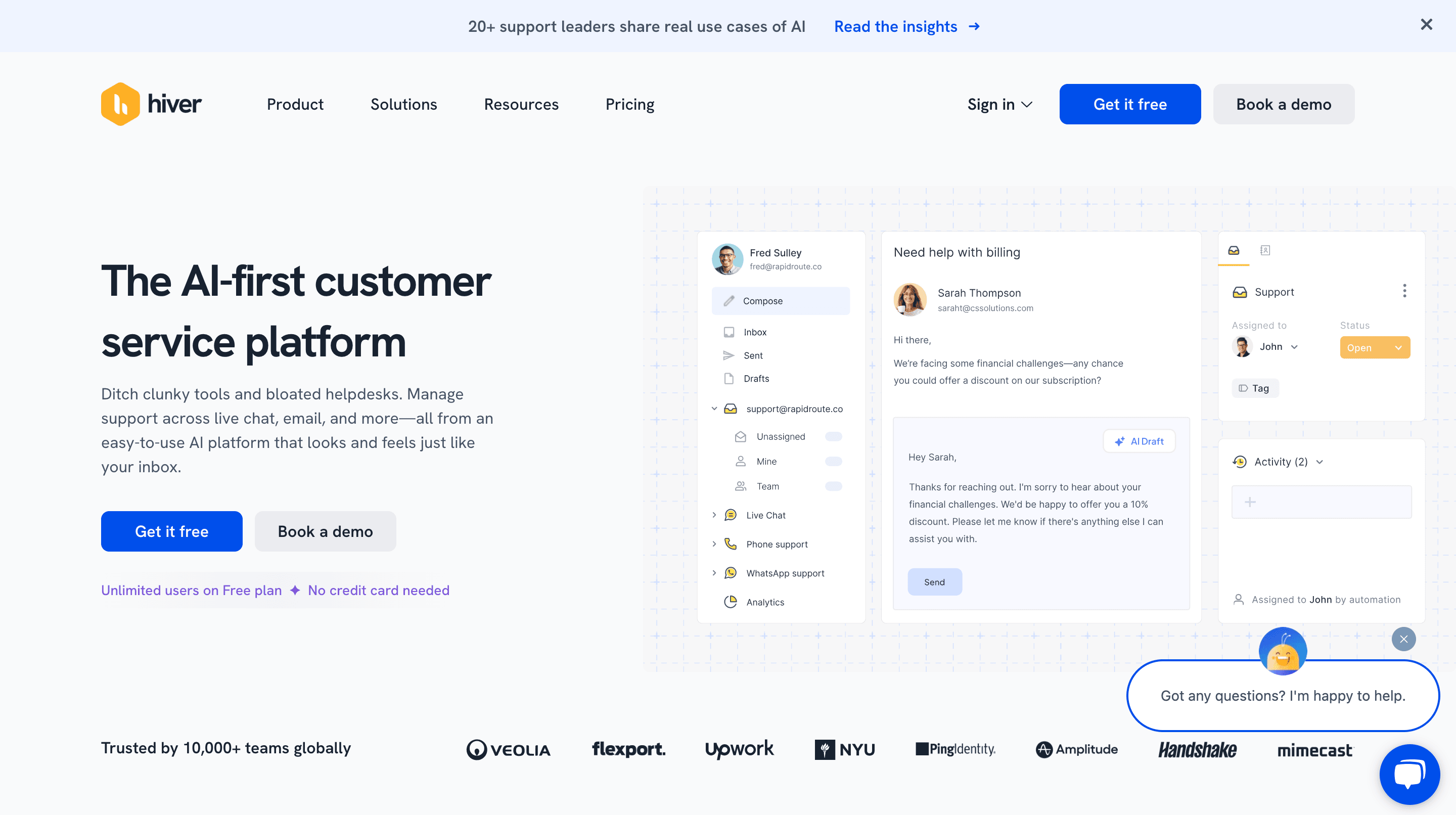 Top Customer Service Software - Hiver