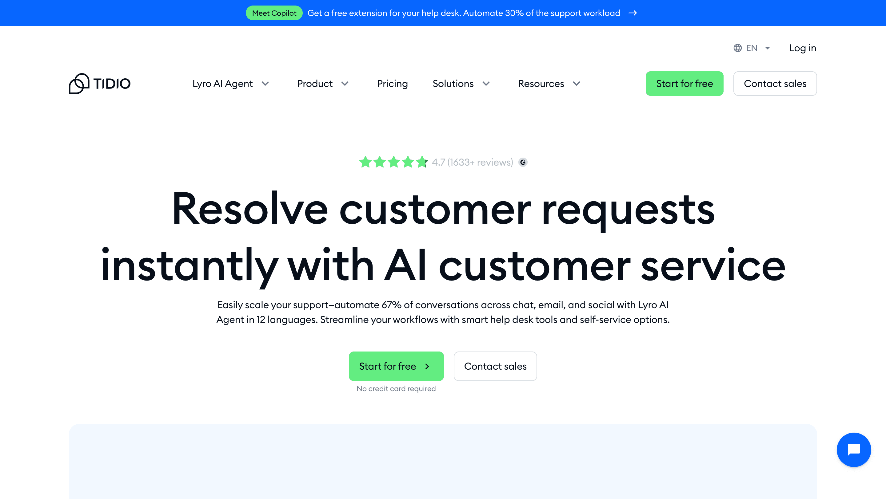 Top Customer Service Software - Tidio