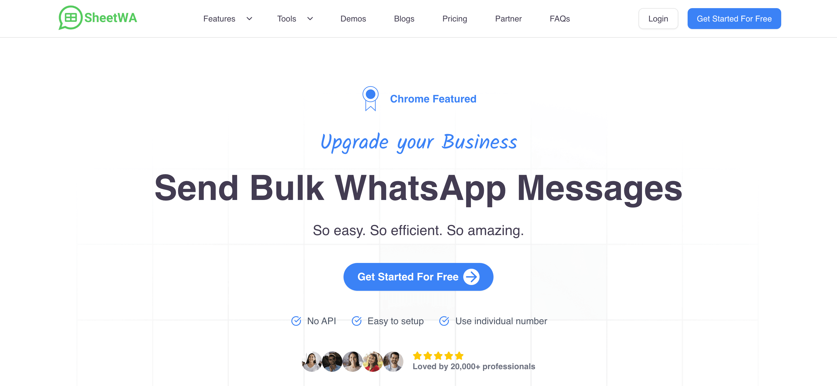 Best Bulk WhatsApp Marketing Software - SheetWA (WA Sender)