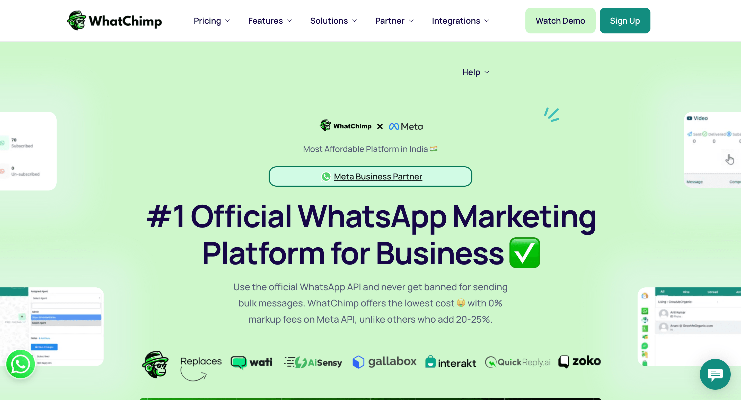 Best WhatsApp Broadcast Software - WhatChimp