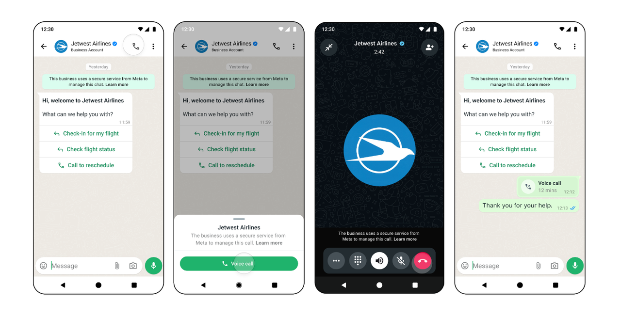 Call Button on Your WhatsApp Business Profile