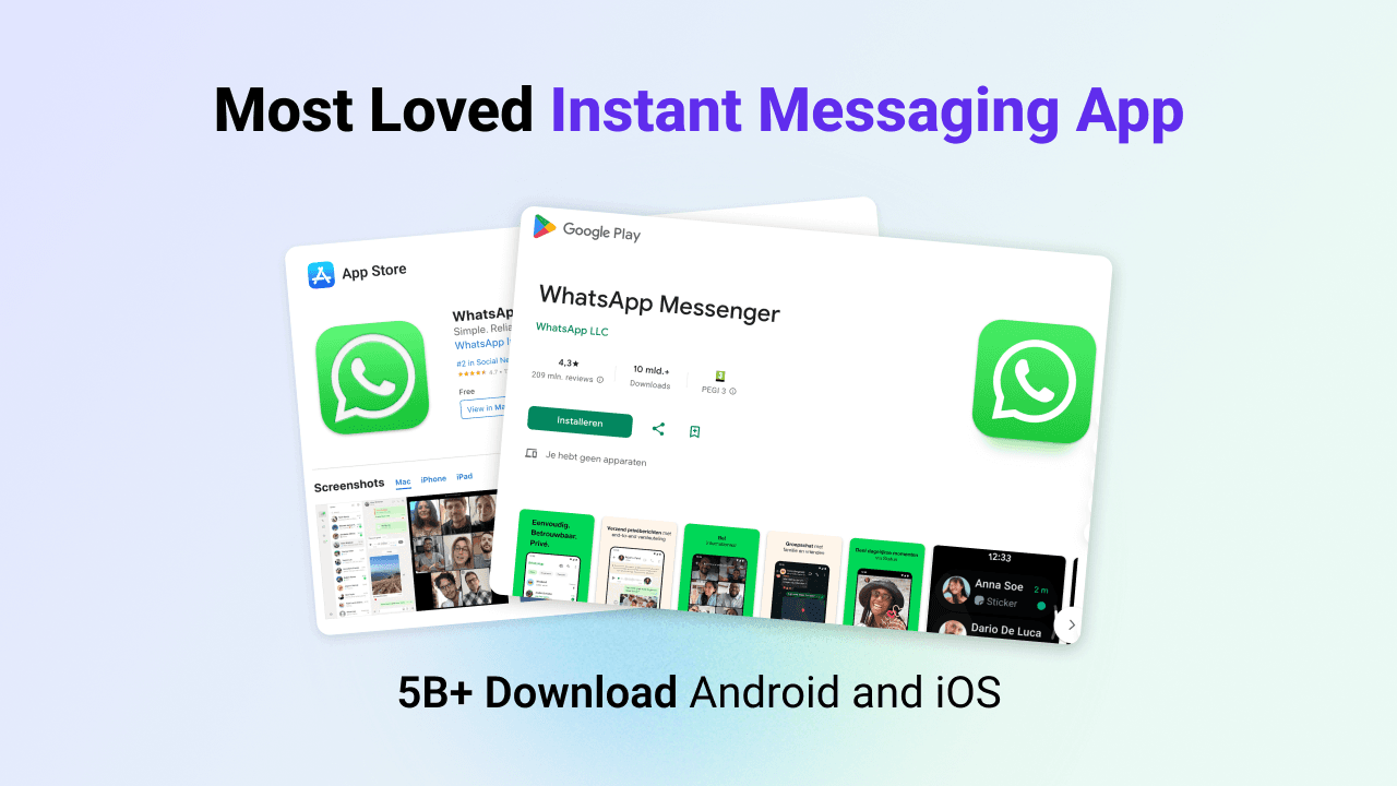 WhatsApp Download Statistics