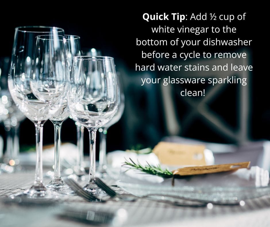 Cleaning tip: How effectively clean your glassware